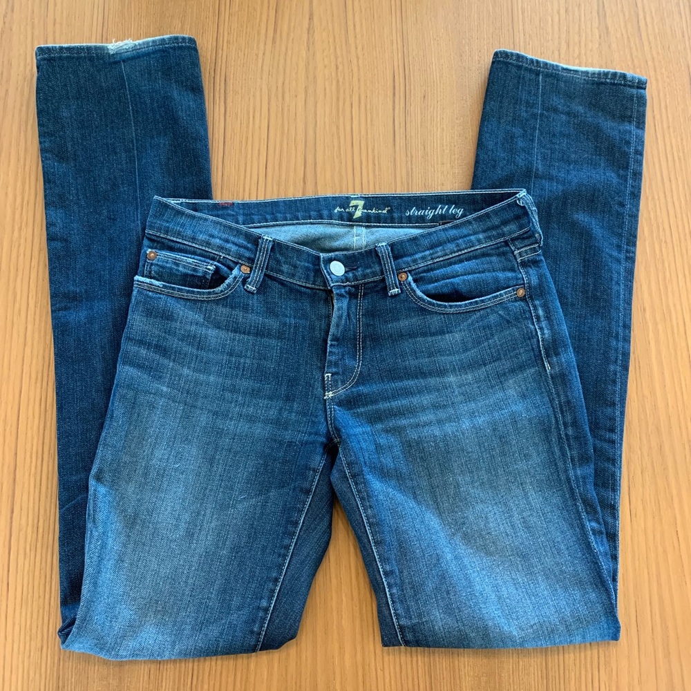 7 for all mankind Straight Leg Jean